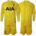 Tottenham Hotspur Keeper Hjemmedraktsett Barn 2024-25 Langermet (+ Korte bukser)